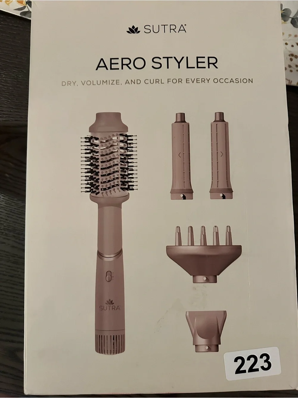 Sutra Aero Styler - Pink Dry, Volumize & Curl For‎ Every Occasion NIB